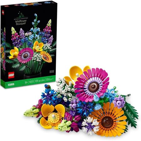 Flores Artificiales Lego 10313 Decoración Única