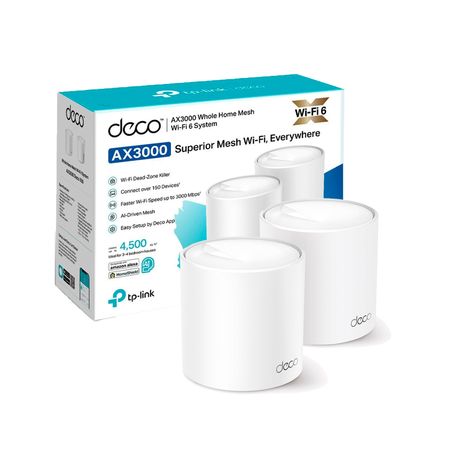 Sistema Mesh Tp Link Deco X50 2 Pack Wifi 6 AX3000