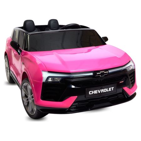 Carro a Batería Chevrolet Daewon con Pantalla Rosa