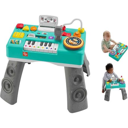 Fisher-Price DJ Mesa, juguete musical con luces desde 6 meses