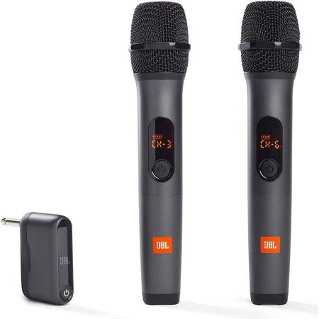 Micrófono JBL Sistema Inalámbrico Color Negro