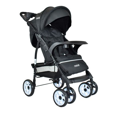 Coche Multiposiciones Para Bebe Circus Negro