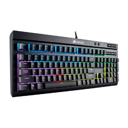 Teclado Corsair K68 RGB mecánico Multimedia USB