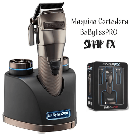 Maquina de Cortar Cabello BabylissPro SNAPFX - GRIS