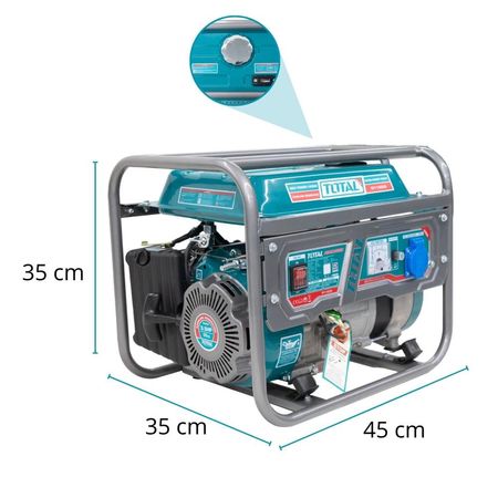 Generador a Gasolina 1200w Total TP115005