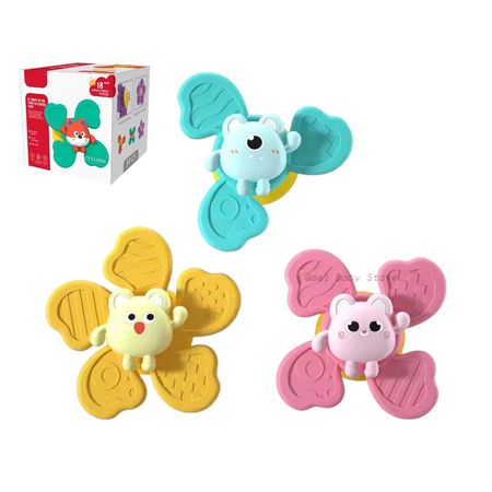 Pack de 3 Spinner Sensoriales para Bebé Unisex