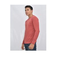 Polo Básico Manga Larga Ladrillo para Hombre Talla XL