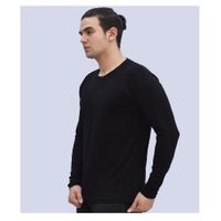 Polo Básico Manga Larga Negro para Hombre Talla s