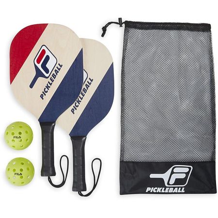 FILA: Juego palas pickleball, incluye pelotas y bolsa.