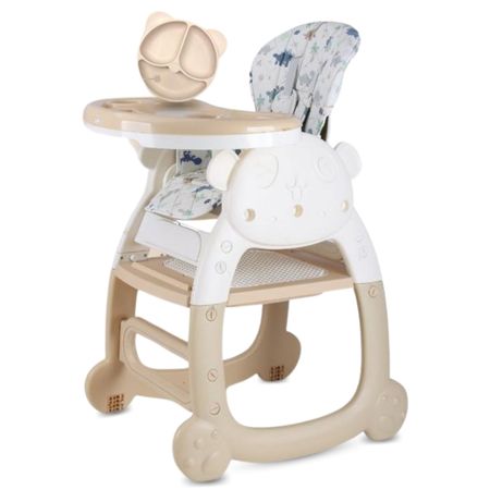 Silla de Comer Escritorio 3 en 1 Evgeny Beige