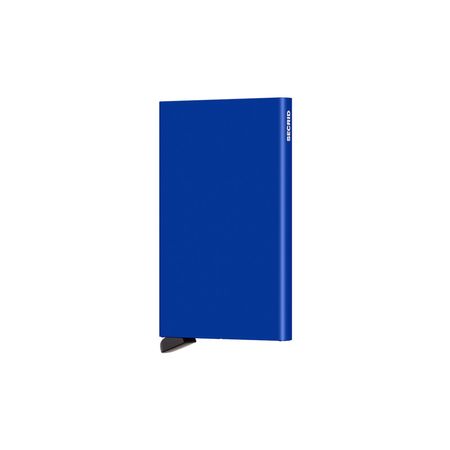 Tarjetero Protector Secrid Aluminium Blue