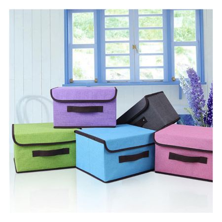 Caja Adaptable para Tela en Color Verde Y+Papel de Regalo