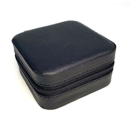 Mini joyero portátil Negro