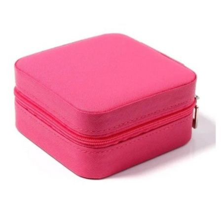 Mini joyero portátil Rosa