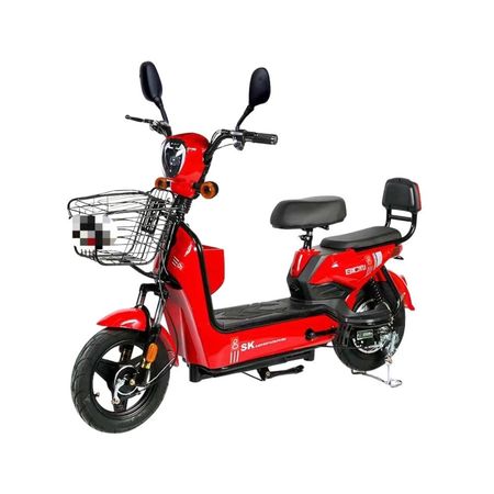 Bici Moto Electrica Importada Roja