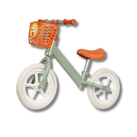 Bicicleta Balance Lux Canastilla Verde Light Para Niños