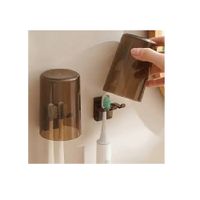 Soporte Con Vaso Para Cepillo De Dientes