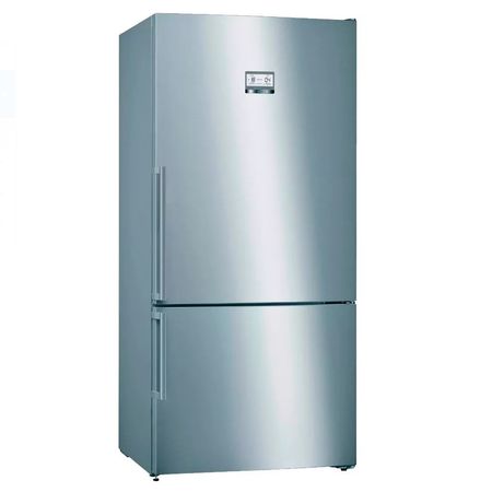 Refrigeradora Bosch KGN86AI40B Bottom Freezer No Frost 619 Litros Acero Inoxidable