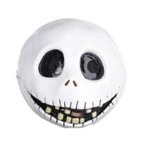 Máscara de Latéx Jack Skellington Cosplay Halloween