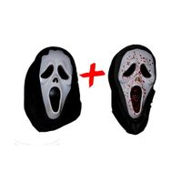 Pack Disfraz Máscara Scream Dúo Halloween