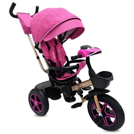 Triciclo Guiador Nilam I con Bluetooth Fucsia