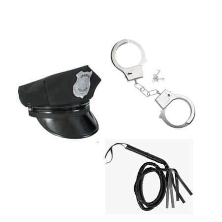 Pack Disfraz Bad Police con Accesorios Halloween