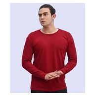 Polo Básico Manga Larga Rojo  para Hombre Talla M