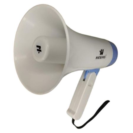 Megáfono inalámbrico Niesivei con altavoz portátil 35 W MEGAPHONE_35W_BLUE