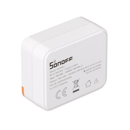 Interruptor wifi para luminarias inteligente SONOFF MINIR4 compatible con Alexa y Google