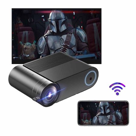 Proyector YG550 LED Multimedia HD Wifi 6000 Lúmenes HDMI VGA USB AV