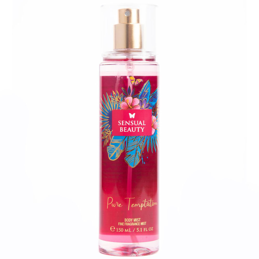 Body Mist SENSUAL BEAUTY Pure Temptation Frasco 150ml