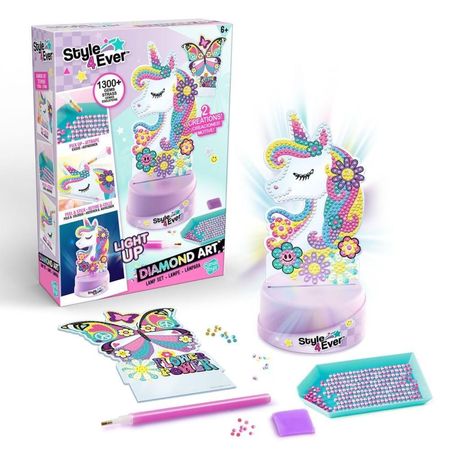 Lampara DIY Unicornio Canal Toys Style 4 Ever Diamante