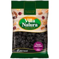 Pasas Morenas VILLA NATURA Bolsa 250g