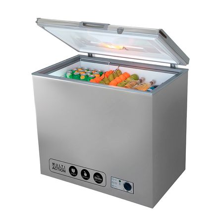 Congeladora Coldex 247L silver CHM25AS101