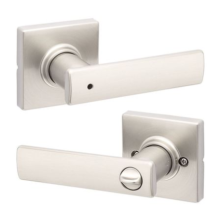 Manija de Baño Breton Bronce/Acero Plata Kwikset