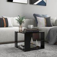 Mesa de Centro Cuadrada TU MESITA Melita color Negro