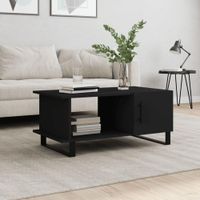 Mesa de Centro TU MESITA Venus color Negro 1 puerta