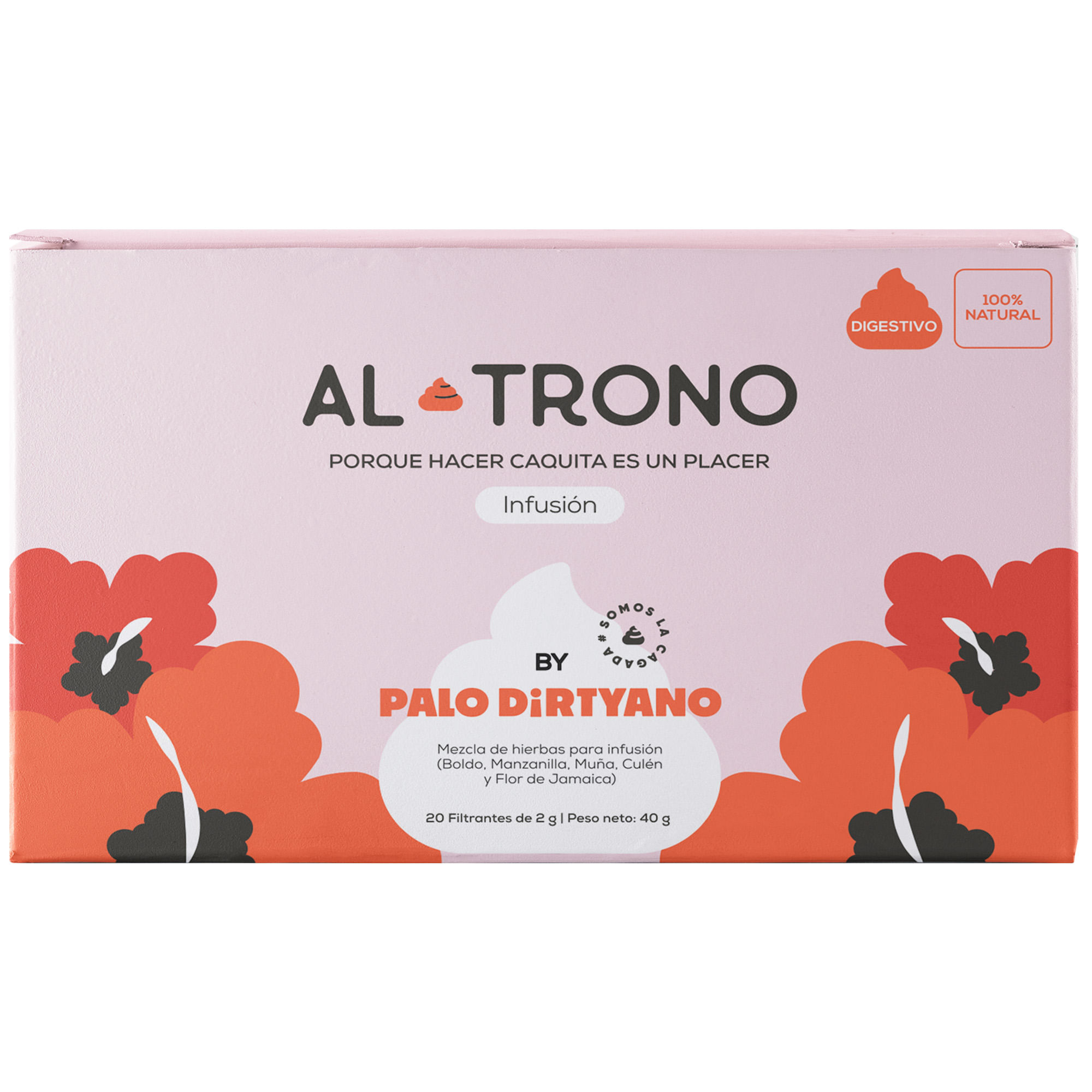 Infusión Digestiva AL TRONO By Palo Dirtyano Caja 20un