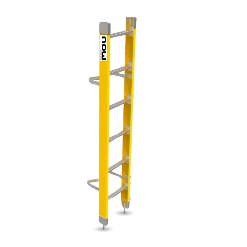 Escalera Embonable de Fibra de Vidrio 6 Pasos Now Laders