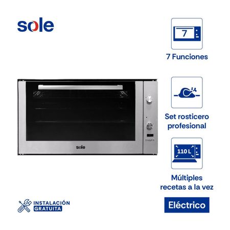 Horno Empotrable Sole Full Touch GLP 110L