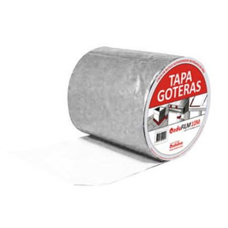 Tapa goteras Aluminio 7.5cmx5m Rollo 6mm