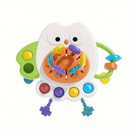 Búho Interactivo Juguete Educativo Multisensorial para Bebés