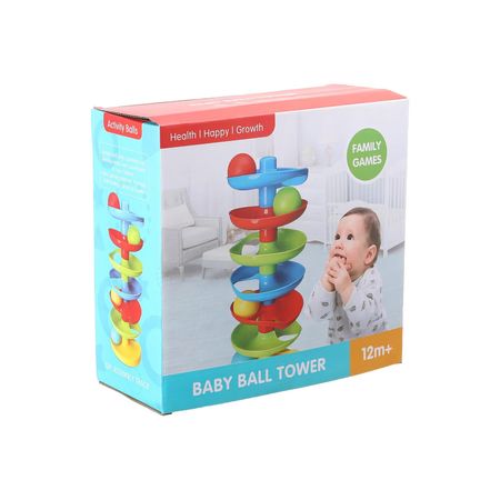 Torre de Bolas para Bebés Juego Educativo de Ensamble