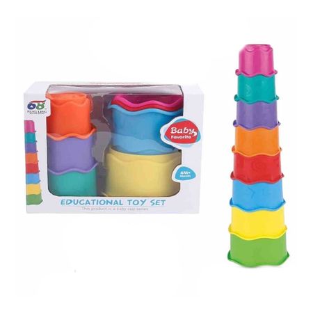 Juego Educativo de Tazas Apilables niños