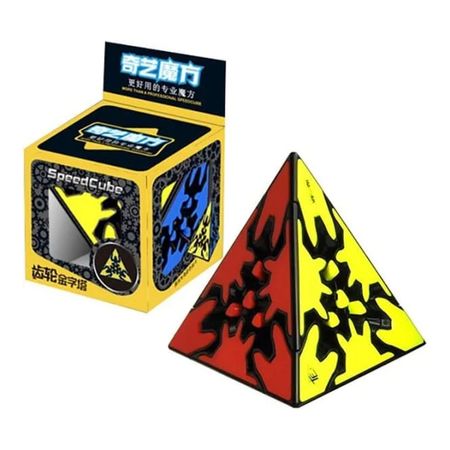 Cubo Rubik Piramidal con Engranajes