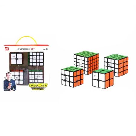 Set de Cubos Luxurious Qiyi Cube (4x)