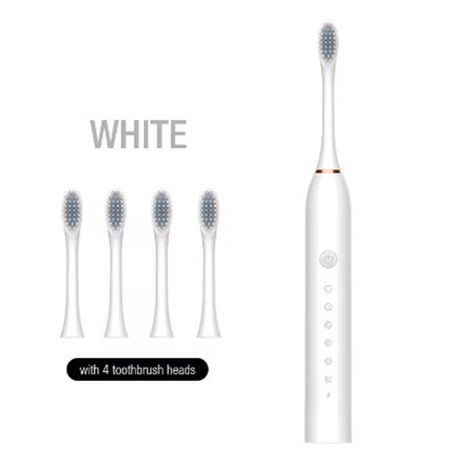 Cepillo de Dientes Eléctrico Adulto Blanco
