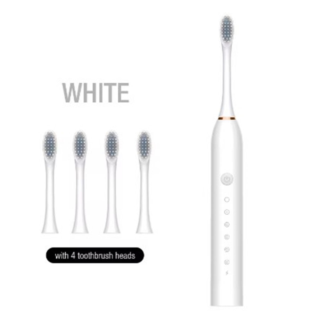 Cepillo de Dientes Eléctrico Adulto Blanco