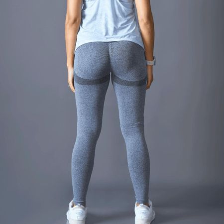 Leggins Efecto Push Up Deportivo Ignis Guard Plomo Talla M