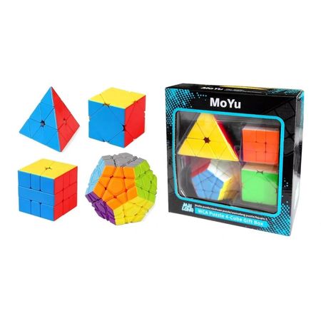 Set de 4 Cubos Rubik MoYu ×